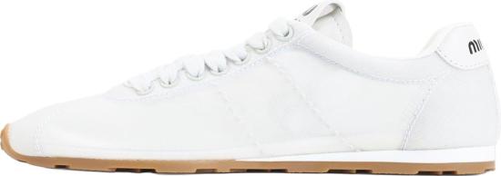  미우미우 레이스업 메쉬 스니커즈 5E709EF005099F0009BIANCO DIVERS - MIU MIU