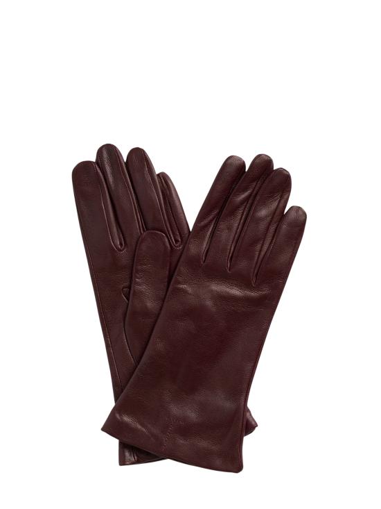 26FW 토템 장갑 261WSG0011LE0096 027 BORDEAUX - TOTEME