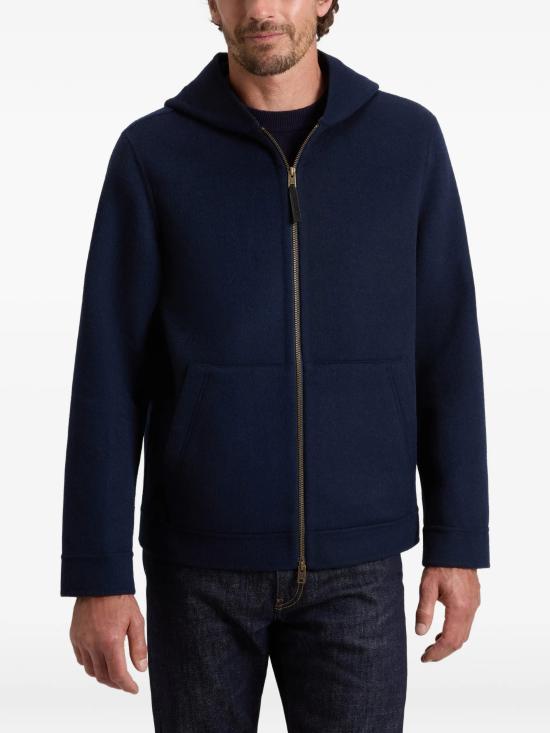 26FW 울리치 코트 CFWOOU2186MR UT5417 3989 MELTON BLUE - WOOLRICH