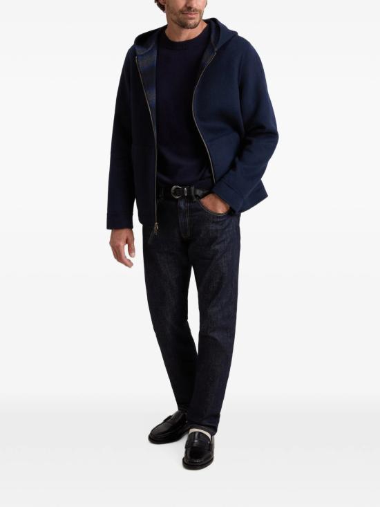 26FW 울리치 코트 CFWOOU2186MR UT5417 3989 MELTON BLUE - WOOLRICH