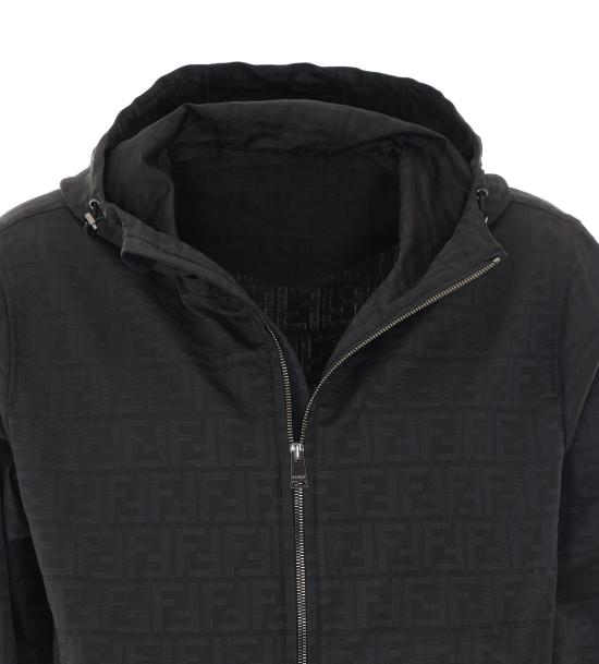 26FW 펜디 FF 모티프 나일론 프린티드 후디드 자켓 FF 모티프 나일론 프린티드 후디드 자켓 FW1463 AMYBF0QA1 - FENDI