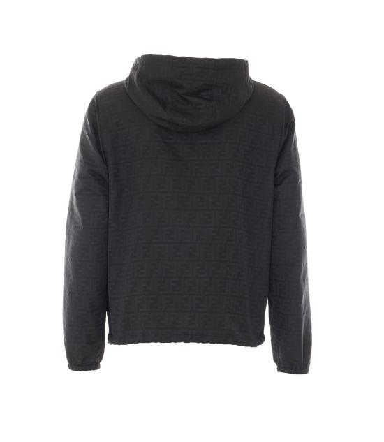 26FW 펜디 FF 모티프 나일론 프린티드 후디드 자켓 FF 모티프 나일론 프린티드 후디드 자켓 FW1463 AMYBF0QA1 - FENDI