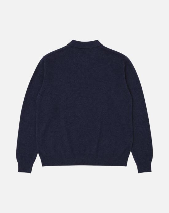 26FW 에드몬드 스튜디오 폴로 티셔츠 3266003590 PLAIN NAVY - EDMMOND STUDIOS