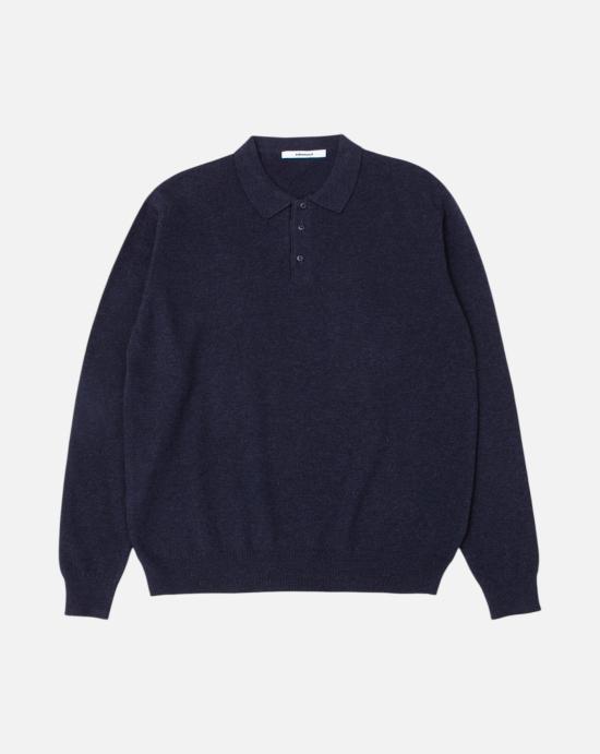 26FW 에드몬드 스튜디오 폴로 티셔츠 3266003590 PLAIN NAVY