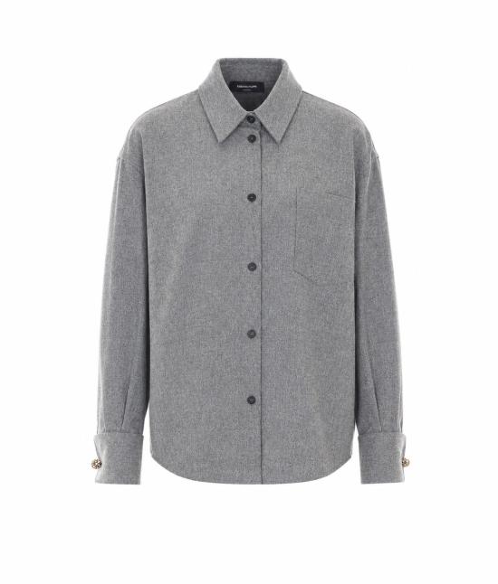 26FW 파비아나 필리피 셔츠 CAD226F693 D1868131 GREY