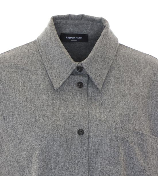 26FW 파비아나 필리피 셔츠 CAD226F693 D1868131 GREY - FABIANA FILIPPI