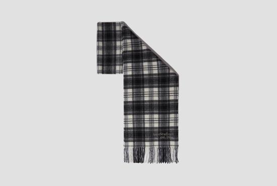 26FW 아크네 스튜디오 체크 캐시미어 스카프 AC UX SCAR000013 - ACNE STUDIOS