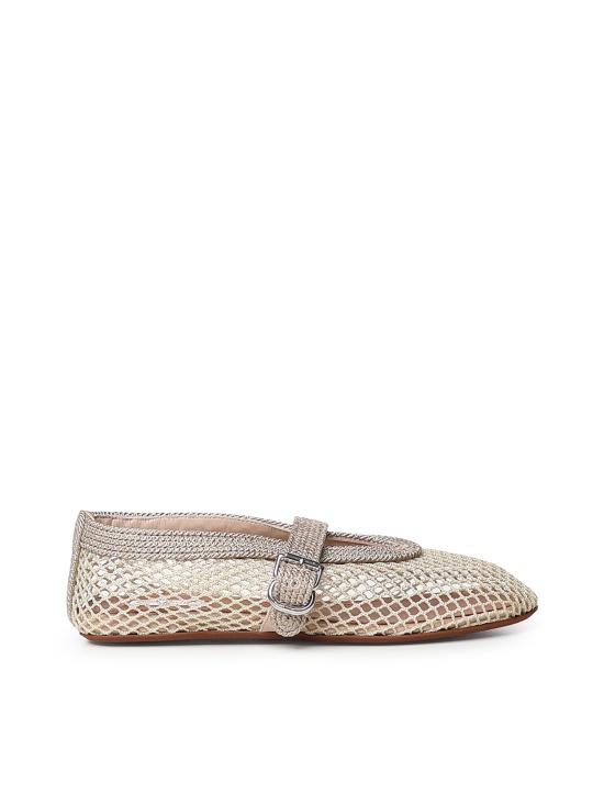 26FW 알라이아 플랫 슈즈 AA3A029A041 A45 BEIGE GRISE