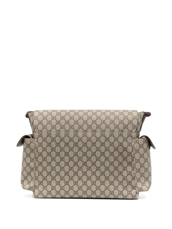 26FW [키즈] 구찌 GG 플러스 다이아퍼 백 211131 KGDIG 099 8588 BEIGE EBONY COCOA DARK CHOCOLATE - GUCCI