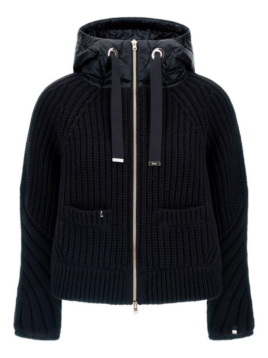 26FW 에르노 콘 스티치 울 & 울트라라이트 나일론 카디건 MP000150D 700169200 BLUE