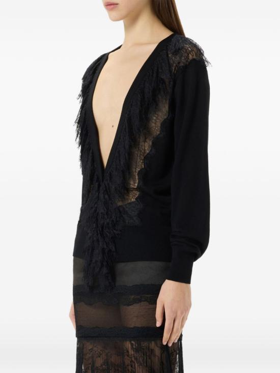 26FW 블루마린 가디건 RF6167 MA31322222 NERO - BLUMARINE