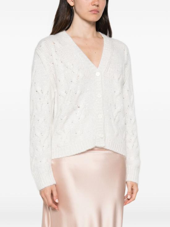 26FW 파비아나 필리피 가디건 MAD226F449 M41725 RAFIA - FABIANA FILIPPI