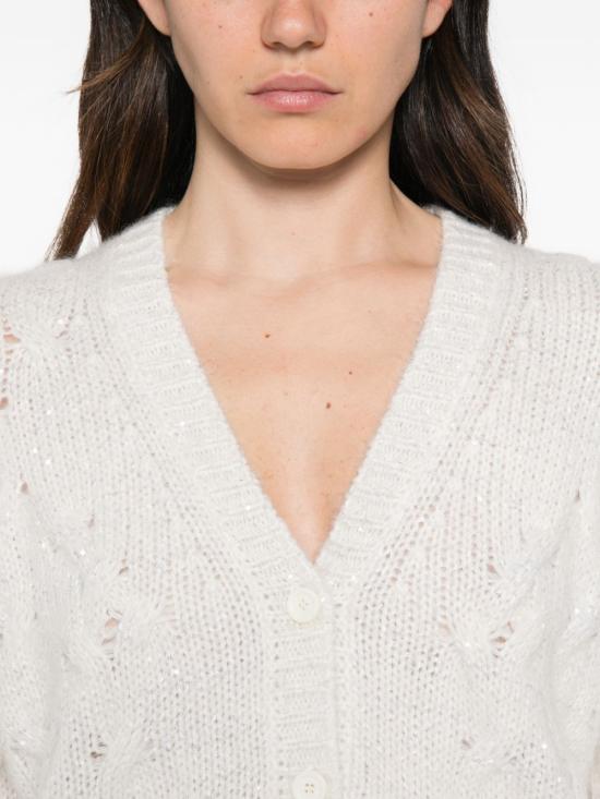 26FW 파비아나 필리피 가디건 MAD226F449 M41725 RAFIA - FABIANA FILIPPI