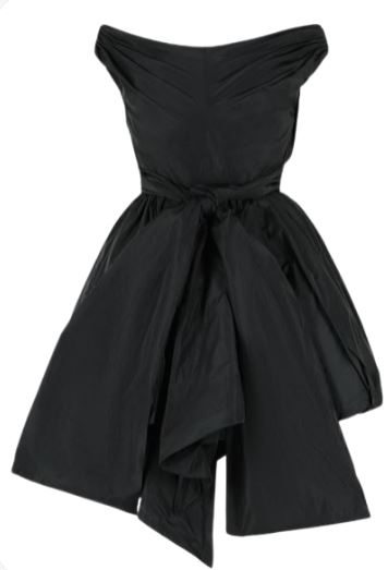 26FW 블루마린 미디 원피스 NF6011T8864 4A507A22222 NERO - BLUMARINE