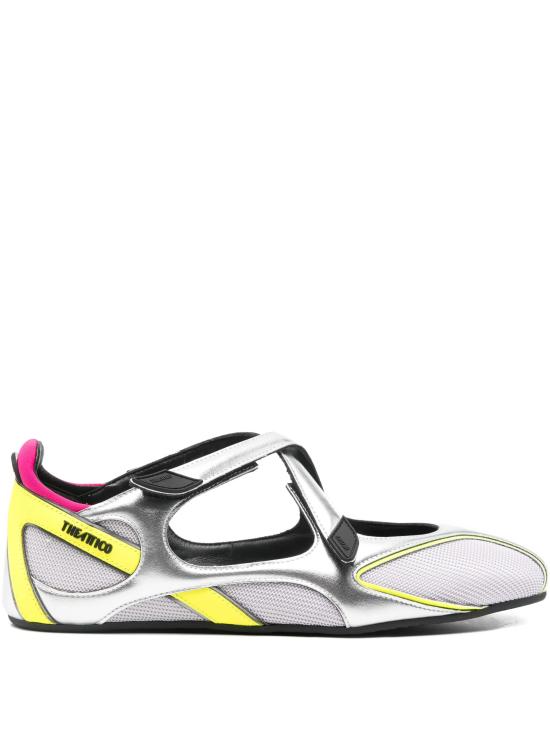 26FW 디 아티코 플랫 슈즈 260WSH00871 MIX024AA465 HOLOGRAPHIC SILVER