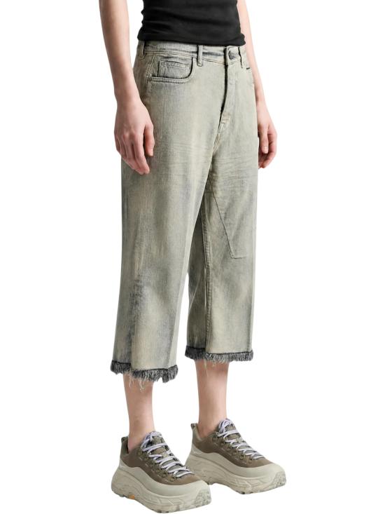 26FW 릭 오웬스 BOLAN 컷오프 진 RR02F4303 DMK59 GREY - RICK OWENS