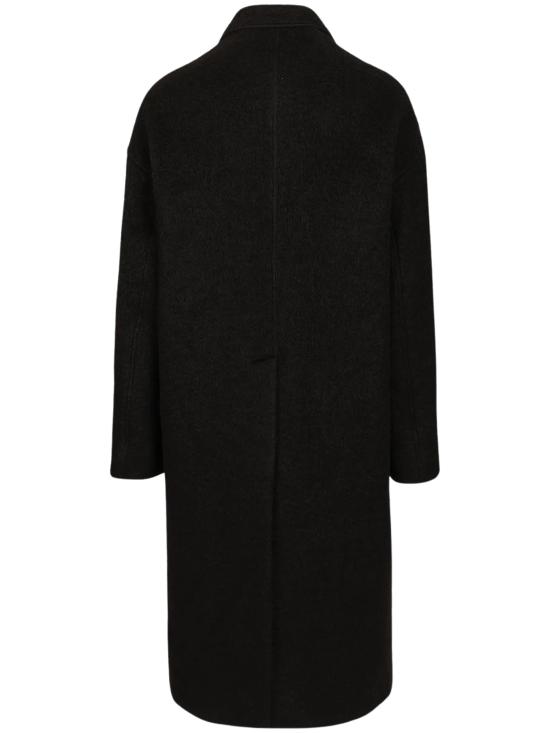 26FW 릭 오웬스 버튼드 브래드 싱글 코트 RU02F4970 WBD09 BLACK - RICK OWENS