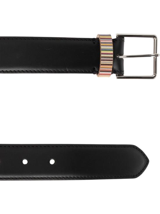 26FW 폴 스미스 스트라이프 키퍼 벨트 M1A4950 BMULKE79A BLACK - PAUL SMITH