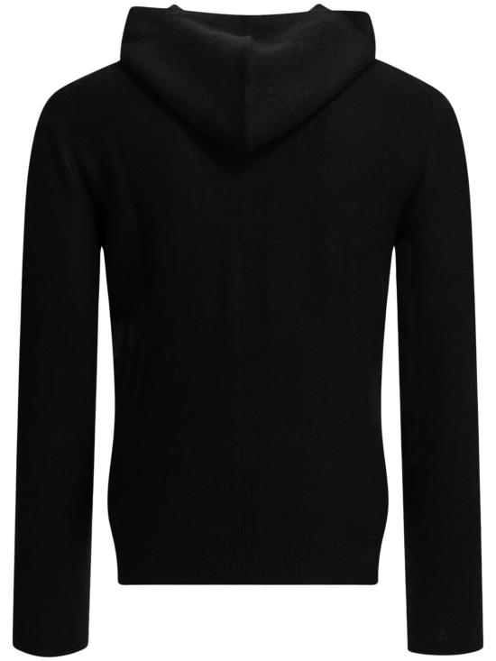 26FW 릭 오웬스 후드 티셔츠 RR02F4679 KWSF09 BLACK - RICK OWENS
