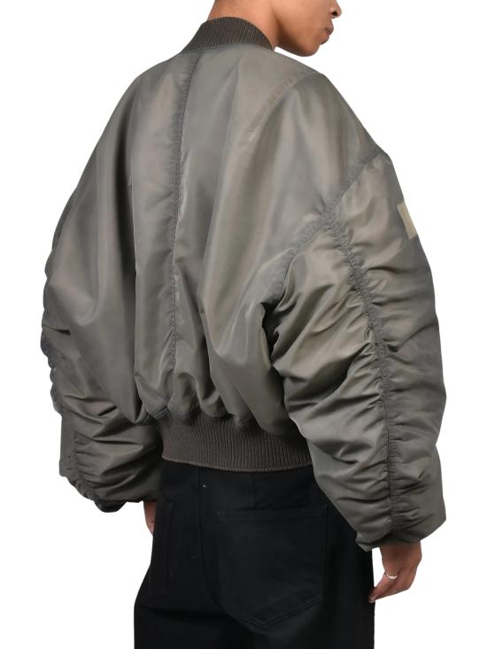 26FW 릭 오웬스 SECCHIA 플라이트 봄버 재킷 RR02F4792 NBFDH378 GREY - RICK OWENS