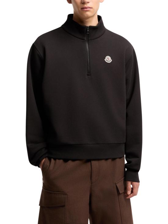 26FW 몽클레어 하프 지퍼 스웨트셔츠 하프 지퍼 스웨트셔츠 L20918G00059 899V4999 - MONCLER