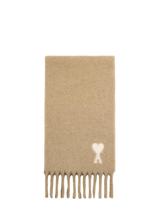 26FW 아미 알파카 아미 드 꾀흐 스카프 USF673 AW0004A184 BEIGE