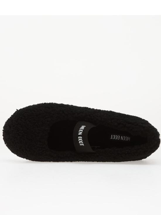 26FW 문부츠 시어링 퍼 발레리나 플랫슈즈 80D2400010 N001 NERO - MOON BOOT