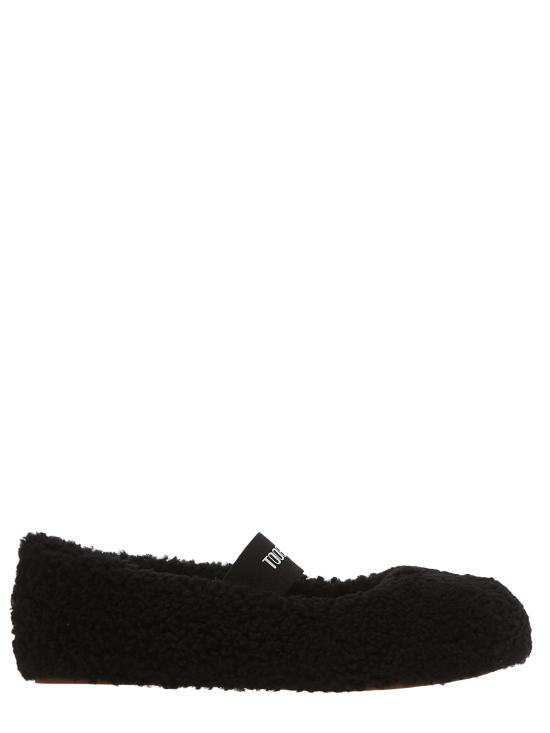 26FW 문부츠 시어링 퍼 발레리나 플랫슈즈 80D2400010 N001 NERO - MOON BOOT