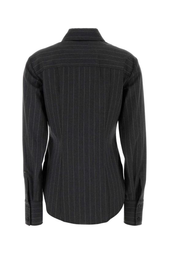 26FW 스포트막스 셔츠 2622196043600 002 Stripped - SPORTMAX