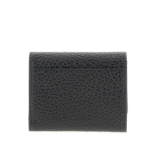 26FW 마르지엘라 지퍼 컴팩트 트라이폴드 지갑 SA3UI0010P4455 Black - MAISON MARGIELA