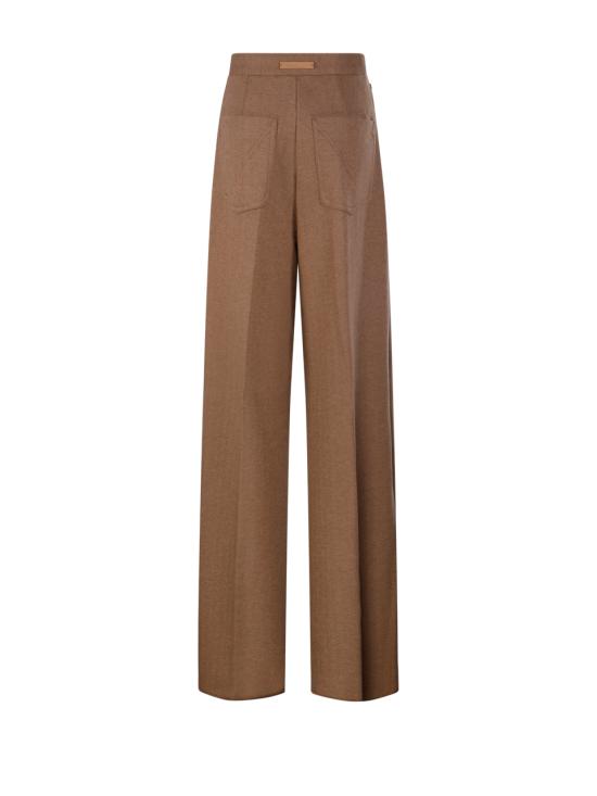 26FW 막스마라 스트레이트 팬츠 2621786022600 001 CAMMELLO MELANGE - MAX MARA