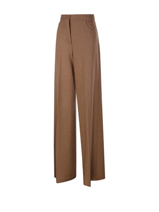 26FW 막스마라 스트레이트 팬츠 2621786022600 001 CAMMELLO MELANGE - MAX MARA