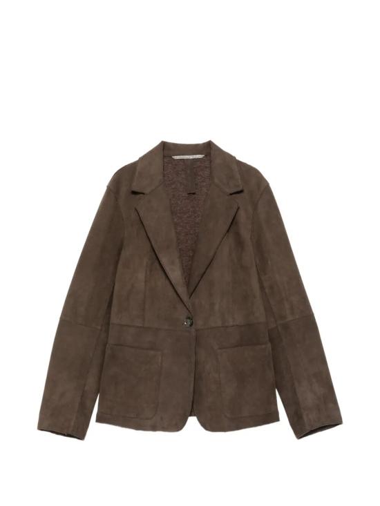 26FW 더 재키 레더스 무스탕 LUC GSAC 57 PINE GREEN