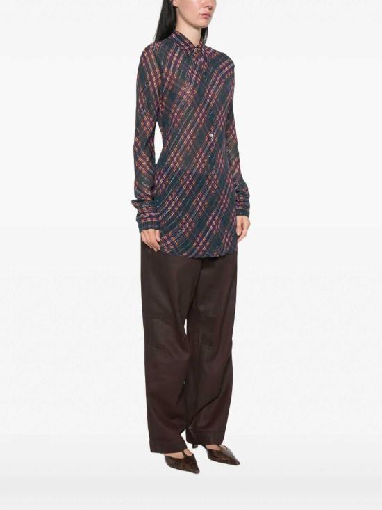 26FW 드리스 반 노튼 셔츠 107174272BLU BLUE - DRIES VAN NOTEN