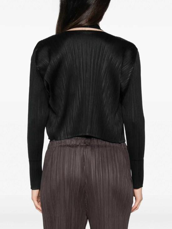 26FW 플리츠플리즈 가디건 PP68JO13215 BLACK - PLEATS PLEASE