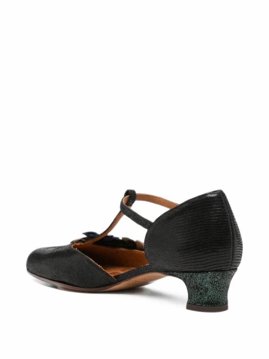 26FW 치에 미하라 힐/펌프스 IZFERAJEEP BLACK - CHIE MIHARA