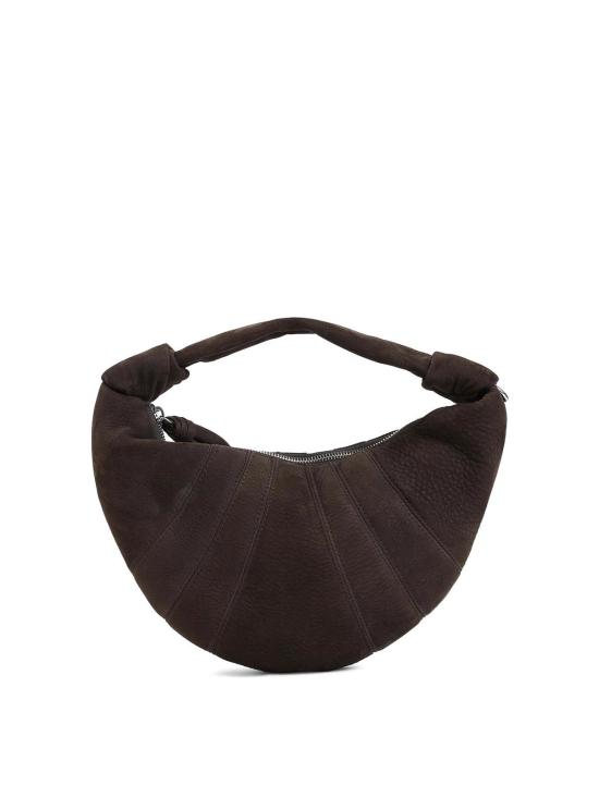 26FW 르메르 미니 포춘 크루아상 누벅 레더 백 BG0237LL0189BR007 BROWN