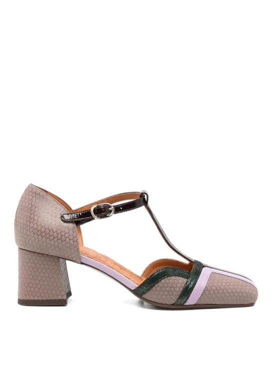 26FW 치에 미하라 힐/펌프스 VOLAI49KAZAR TAUPE