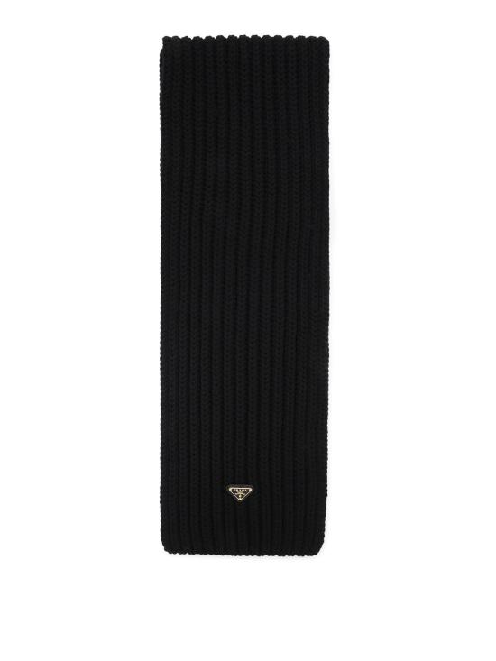 26FW 프라다 머플러/스카프 1FS1372DZLF0002 BLACK