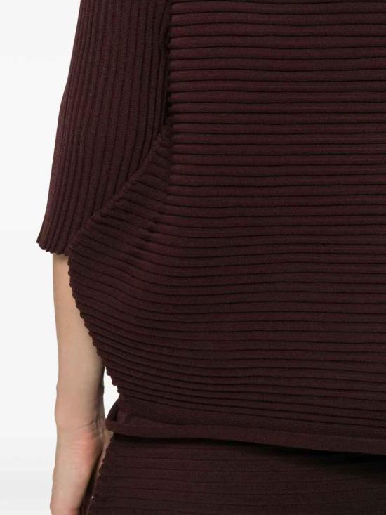 26FW 플리츠플리즈 터틀넥 PP68KK80147 BURGUNDY - PLEATS PLEASE