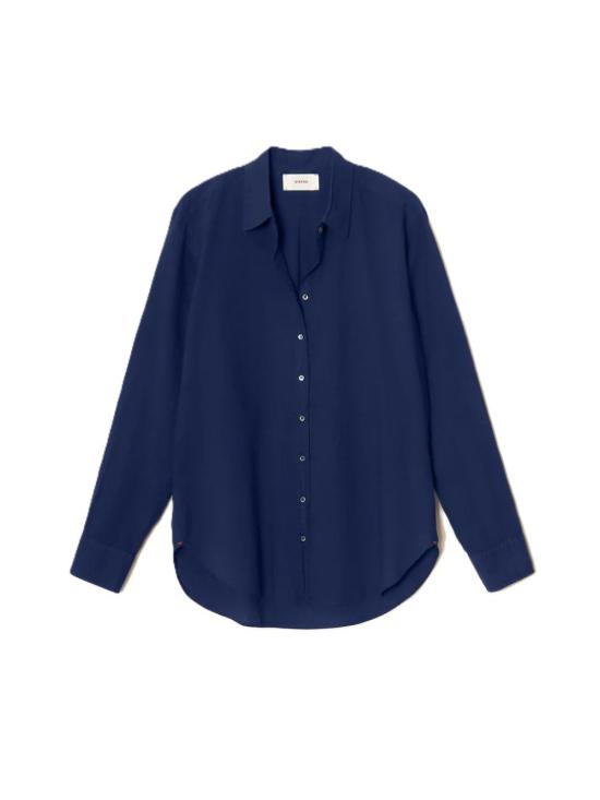 26FW 시레나 셔츠 X5CTP111NVY Blue