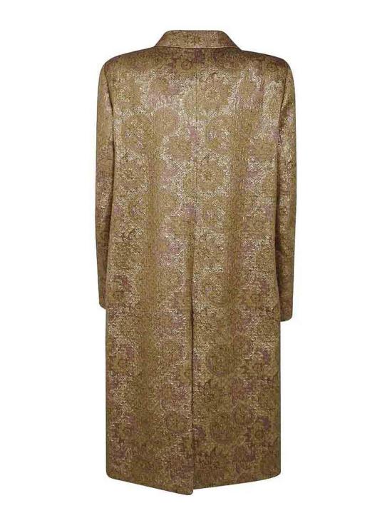 26FW 드리스 반 노튼 롱 스커트 102014346GOL GOLD - DRIES VAN NOTEN