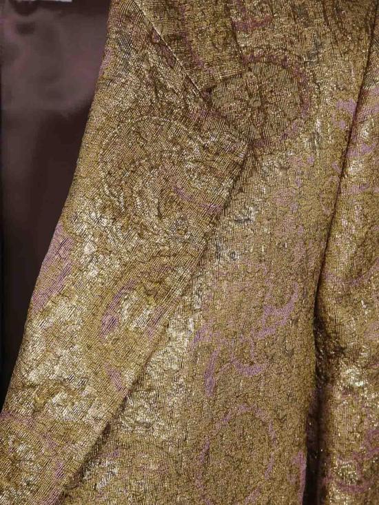 26FW 드리스 반 노튼 롱 스커트 102014346GOL GOLD - DRIES VAN NOTEN