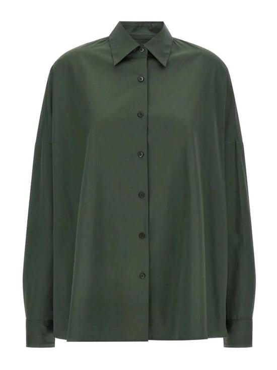 26FW 드리스 반 노튼 셔츠 107034258GRE DARK GREEN