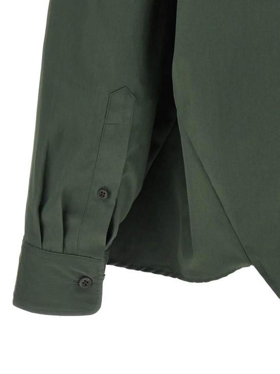26FW 드리스 반 노튼 셔츠 107034258GRE DARK GREEN - DRIES VAN NOTEN