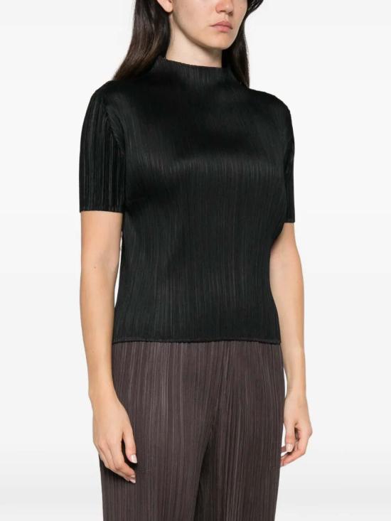 26FW 플리츠플리즈 민소매 티셔츠 PP68JK13115 BLACK - PLEATS PLEASE