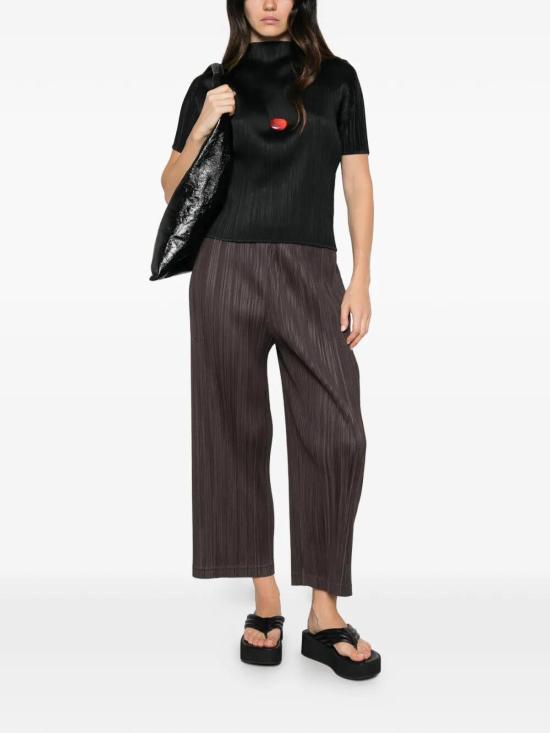 26FW 플리츠플리즈 민소매 티셔츠 PP68JK13115 BLACK - PLEATS PLEASE