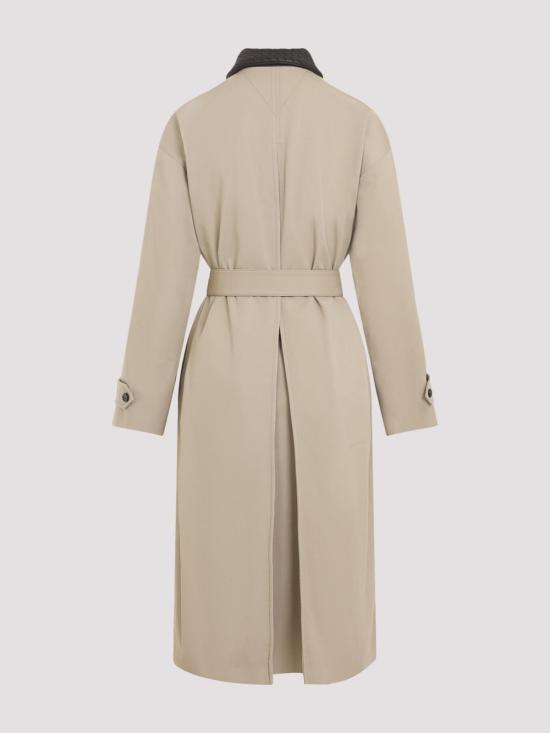 26FW 보테가베네타 트렌치 코트 874798V6KO02549 BEIGE - BOTTEGA VENETA