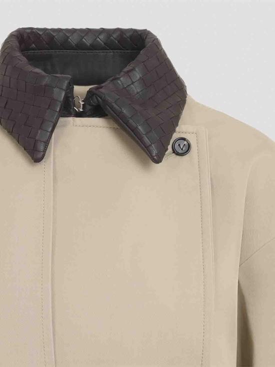 26FW 보테가베네타 트렌치 코트 874798V6KO02549 BEIGE - BOTTEGA VENETA