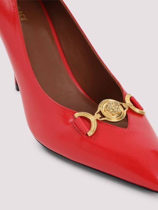 26FW 베르사체 힐/펌프스 10266001A172531RG0G RED - VERSACE